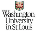 Logoschrift Washington University in St. Louis mit Wappen